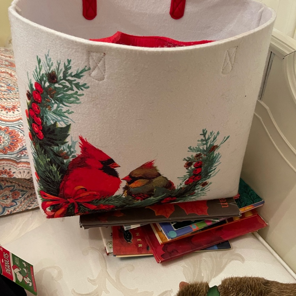 Christmas tote bag